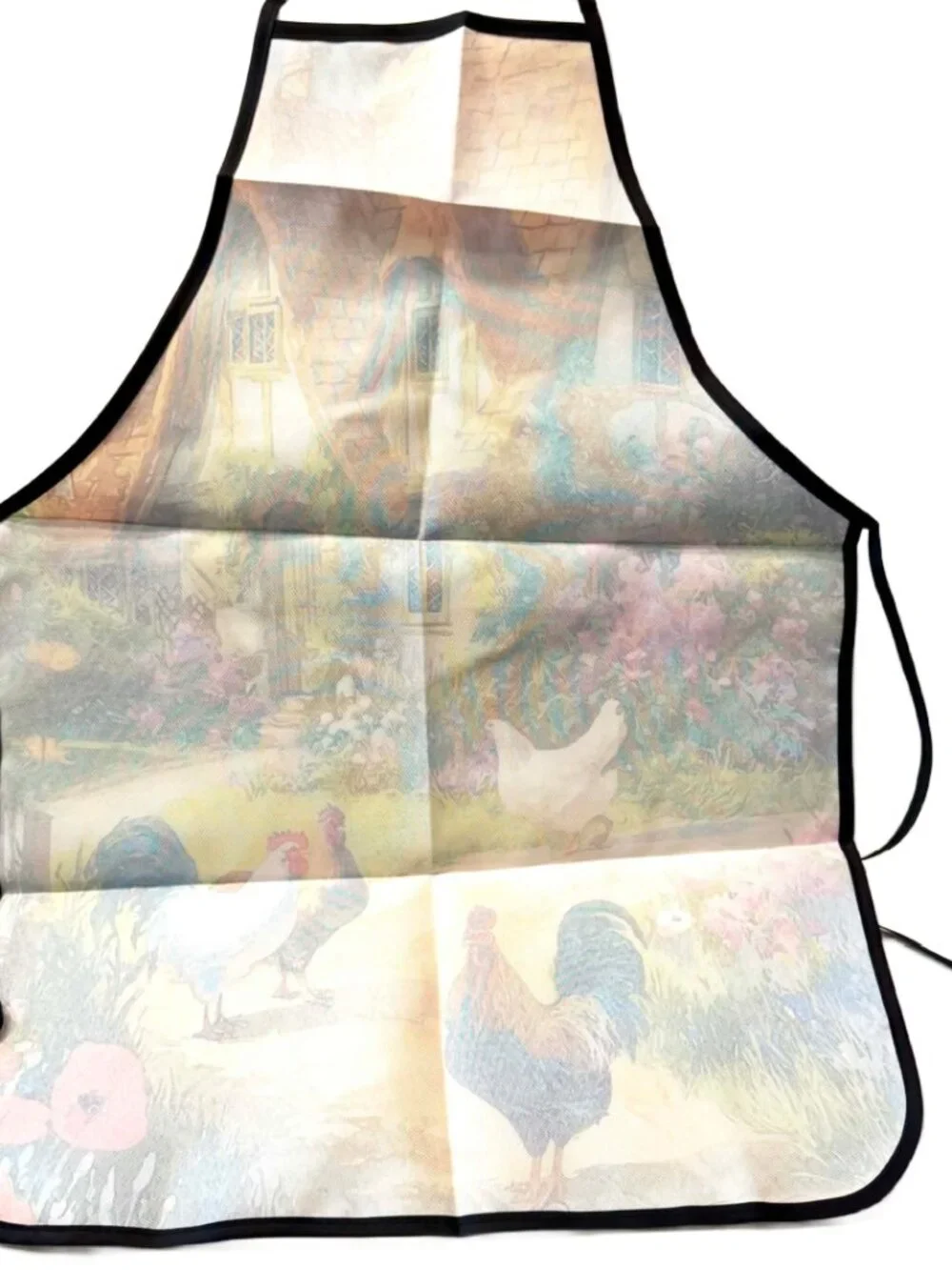 Adult Chicken Cottage APRON Kitchen Adjustable Unisex BBQ Baking Crafting NWT